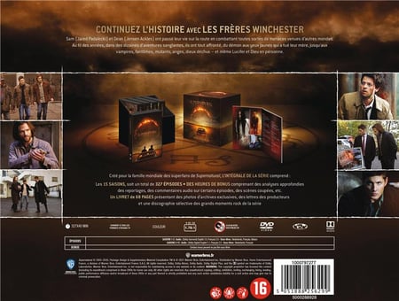 Supernatural L'Intégrale Saisons 1 à 15 Full HD Clé USB -  France