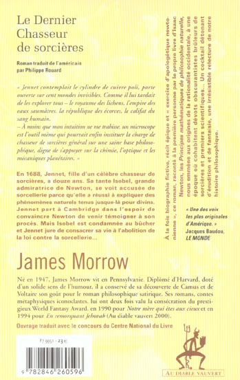 Le dernier chasseur de sorci res James Morrow 2846260591