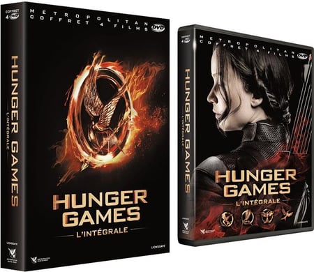 Coffret Blu-ray Hunger Games L'intégrale 4 films pas cher 