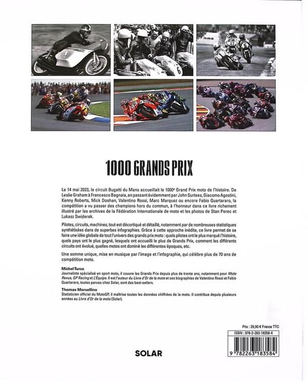 1000 Grands Prix : 75 ans de MotoGP : Michel Turco,Thomas