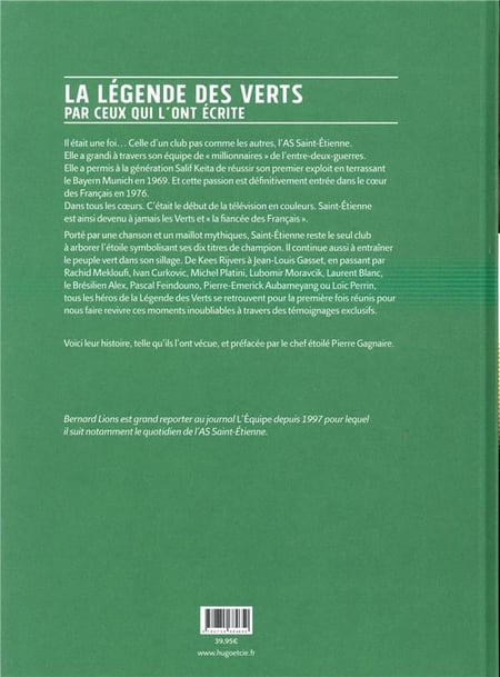 LIVRE AS SAINT-ÉTIENNE 90 ANS DE LÉGENDE - Boutique des Verts