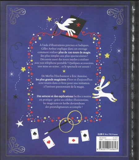 Vive la magie ! - livre de tours de magie pour enfants