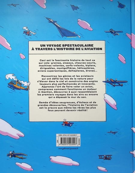 Bon vol ! : Une histoire illustre de l'aviation : Jacek Ambrozewski- Les  documentaires ds 6 ans - Livres pour enfants ds 6 ans | Cultura