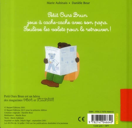 Cache-cache petit ours