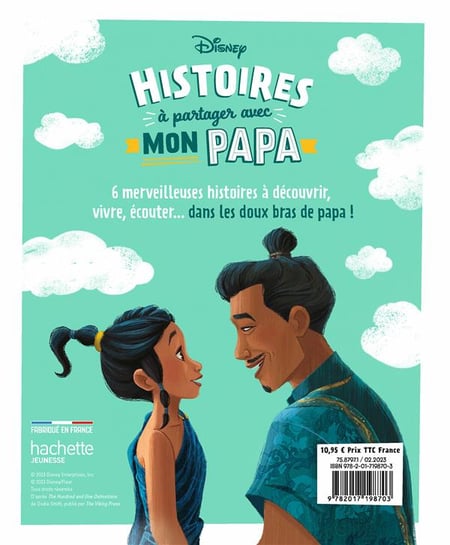 Disney - Histoire à lire avec mon papa de Hachette Jeunesse Disney