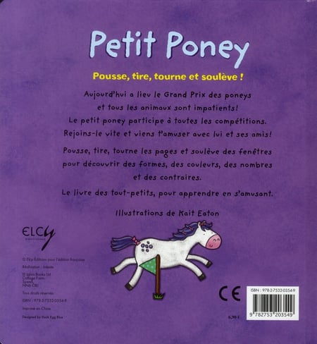 COLLECTIF - Mon petit poney - Livres pour bébé - LIVRES -  -  Livres + cadeaux + jeux
