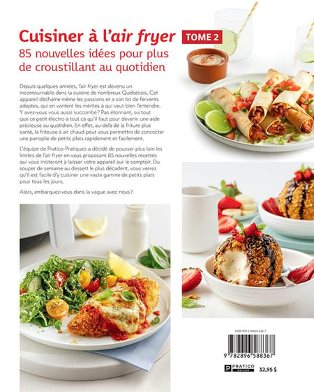 COLLECTIF - AIR FRYER 2 - Cuisine du monde - LIVRES -  -  Livres + cadeaux + jeux