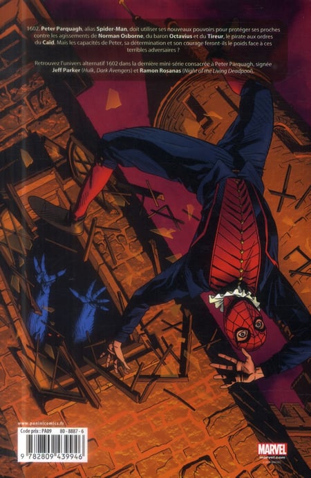 Spider-Man : 1602 : Ramon Rosanas,Jeff Parker - 280943994X - Comics