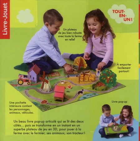 Livre jouet la ferme : Corina Fletcher - 2070647145 - Livres pour enfants  dès 3 ans