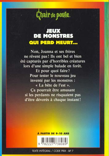 Maquette 3D Chair De Poule Hasbro 1996 - Kit Monstre Incomplet Pour Pièces