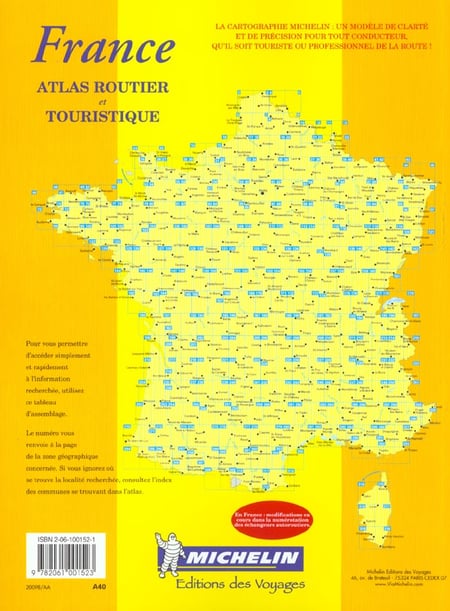 Atlas routier et touristique France - Belgique - Luxembourg
