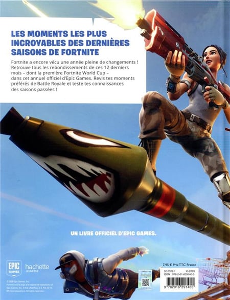 Fortnite : livre poster - Collectif - Hachette Jeunesse - Grand