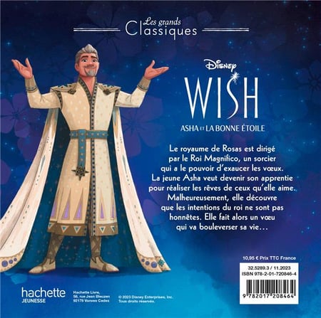 Livre Wish, Disney Cinéma, L'histoire du film