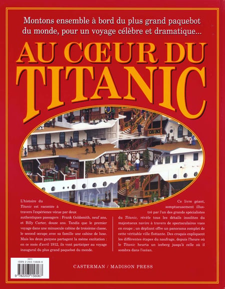 Au coeur du naufrage: en crayon embarqué et aventurier, petite visite  privée, didactique du Titanic, dès 7 ans - Branchés Culture