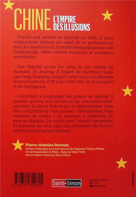 Chine Lempire Des Illusions Pierre Antoine Donnet 2374350614 Livre Actualité Politique 7912