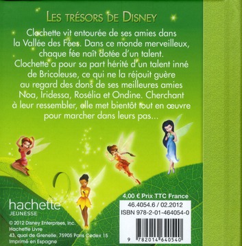 La fee clochette : Disney - 2016274980 - Livres pour enfants dès 3 ans