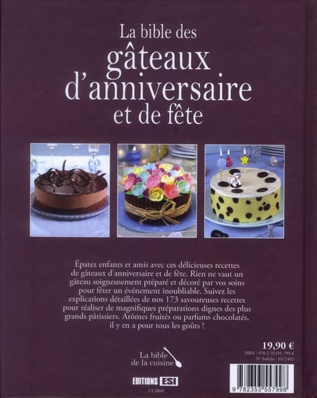 Feuille Caillou Ciseau: Carte anniversaire gâteau XXL