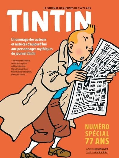 Collection vintage : Journal de Tintin et 35 ans d'humour en volumes