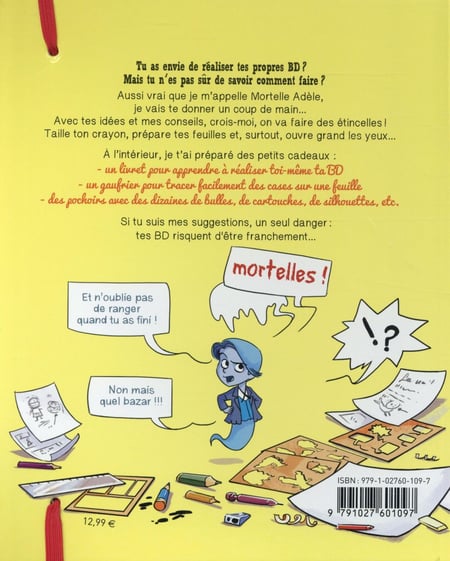 Concours BD Mortelle Adèle Boutique de la Librairie Papeterie