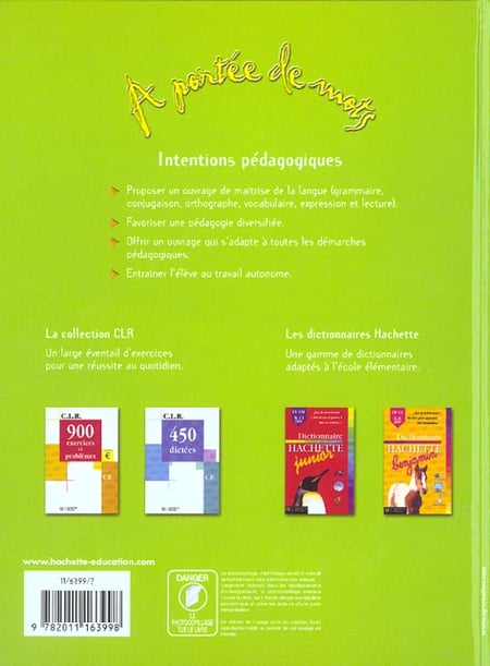 A Portee De Mots - Français - Ce1 - Livre De L'élève (édition 2003 