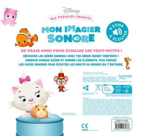 Disney Baby - Mes Premiers Pas - Mon Imagier Sonore - Écoute la Nuit
