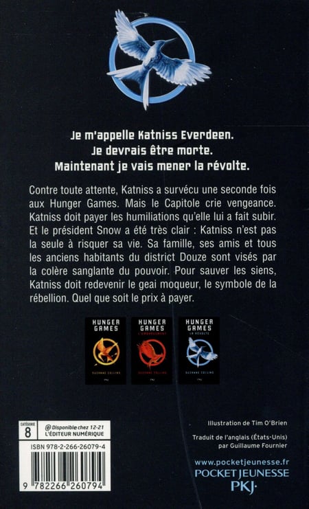 Hunger games Tome 3 : la révolte : Suzanne Collins - 2266260790