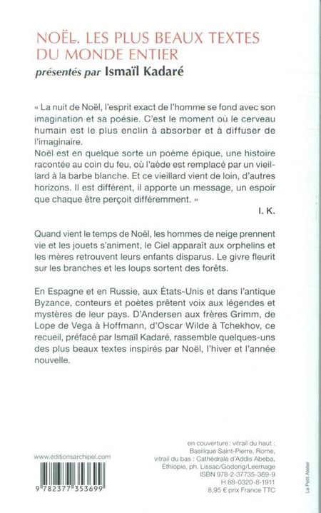 No l les plus beaux textes du monde entier Isma l Kadar