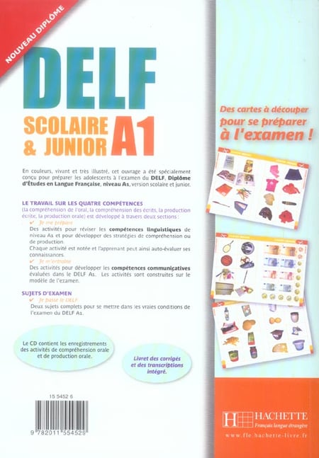 DELF Scolaire et Junior (A1) - 2011554527 - Dictionnaires langues