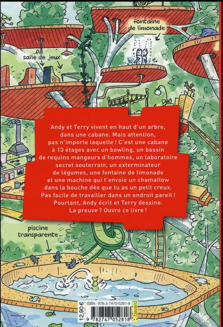 La cabane à 13 étages Tome 1 : Andy Griffiths - 2747052818 - Romans pour  enfants dès 9 ans - Livres pour enfants dès 9 ans