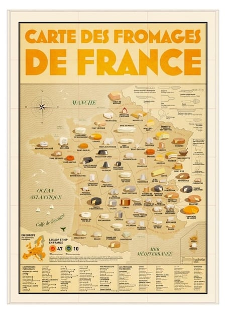 Plateau à fromages avec couteaux et bande magnétique | Plateau à fromages | Génicado