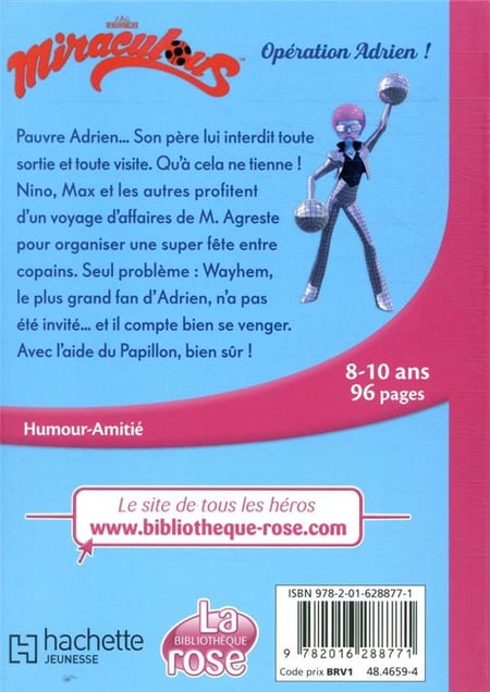 Miraculous, tome 26 : Opération Adrien !