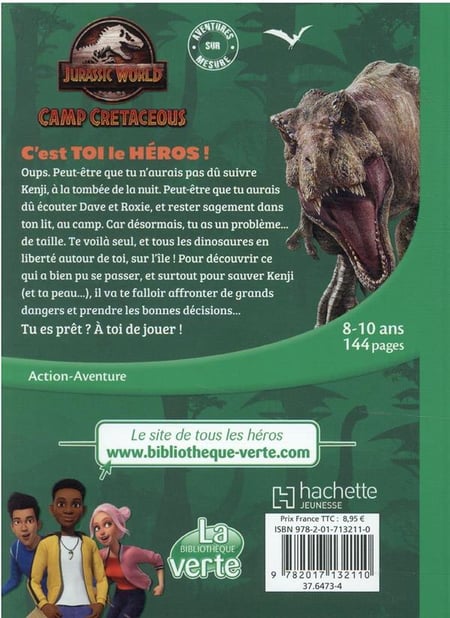 jurassic world la colo du crétacé aventures sur mesure xxl