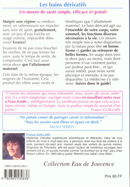 Les bains derivatifs : France Guillain - 2883530831 - Livres de ...