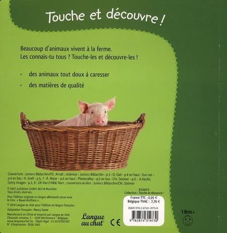 Connais-tu les animaux de la ferme ?