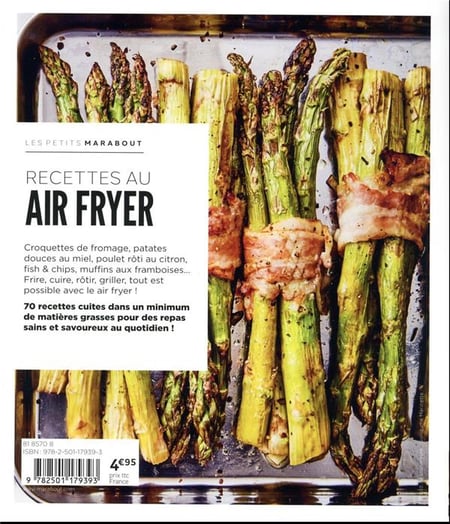 Les petits Marabout : Recettes au Air Fryer : Collectif - 2501179390 -  Livres de cuisine salée