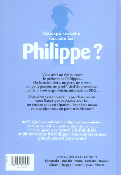 L encyclop die des pr noms t.8 Philippe Collectif 2749302439