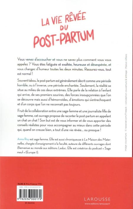 Le post-partum dure 3 ans - Anna Roy , Caroline Michel - Librairie Eyrolles