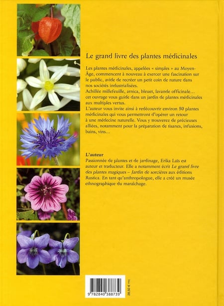 LIVRE UN JARDIN DE PLANTES MEDICINALES