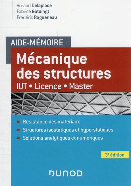Aide-mémoire Mécanique des structures - 3e éd.