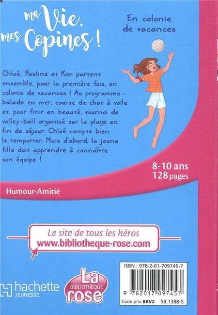  Ma vie, mes copines 03 - Le voyage scolaire (Ma vie, mes copines  (3)) (French Edition): 9782017004127: Kalengula, Catherine, Livre,  Hachette, Pacotine: Books