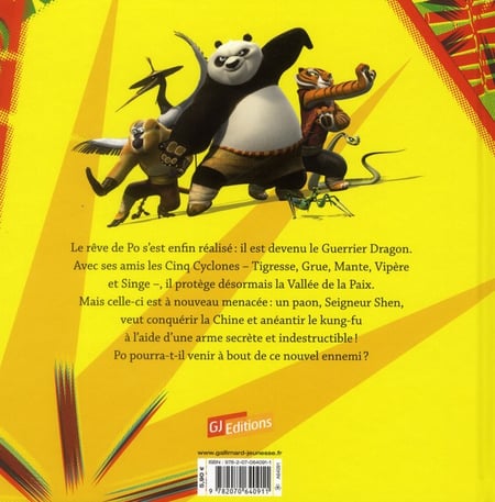 kung fu panda 2 tigresse contre po