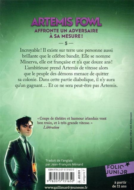 Artemis Fowl - Livre 5: Colonie Perdue - Eoin Colfer - Compra Livros ou  ebook na