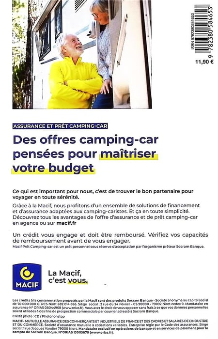 Le guide national des aires de services camping-cars (édition 2024