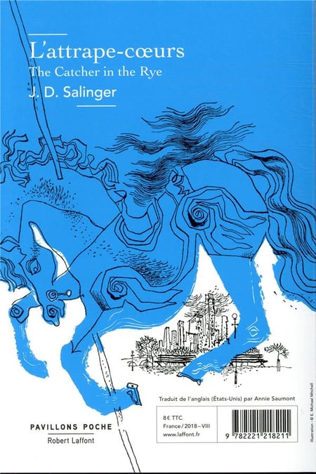 L'attrape-coeur - the catcher in the rye : Jerome David Salinger -  2221218213 - Livres de poche