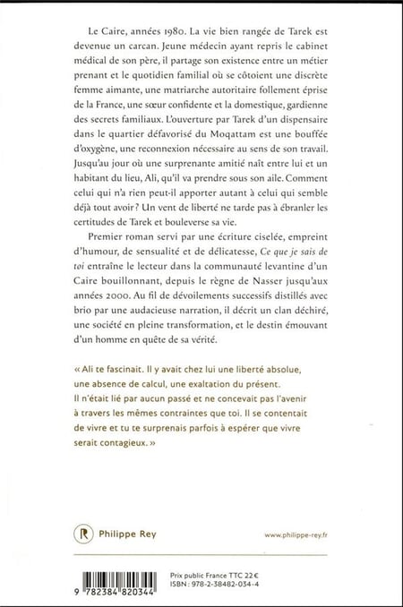 Ce que je sais de promo toi
