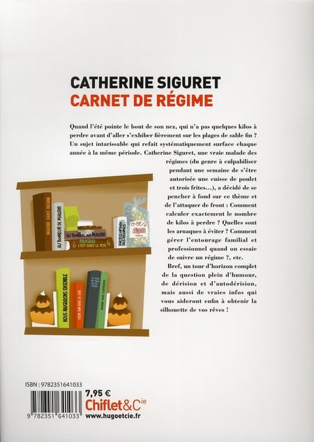 Carnet de régime à l'usage des gros anxieux de la balance : Catherine  Siguret - 2351641035 - Livres de médecine douce - Livres de Bien-être