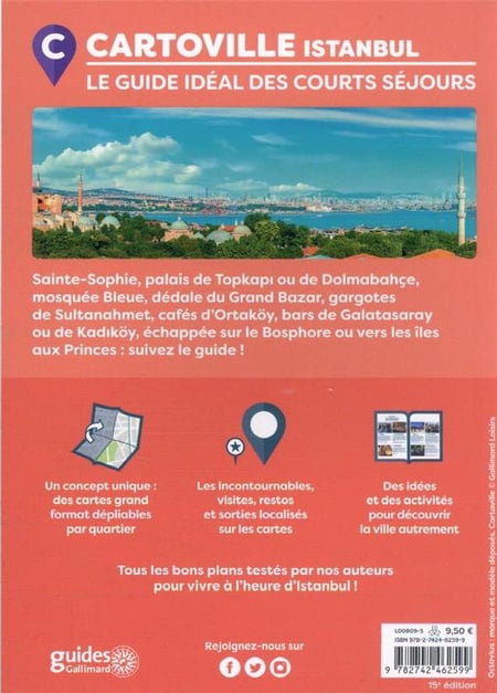 ISTANBUL CITY GUIDE 2019 (français): COLLECTIF: 9782369831495