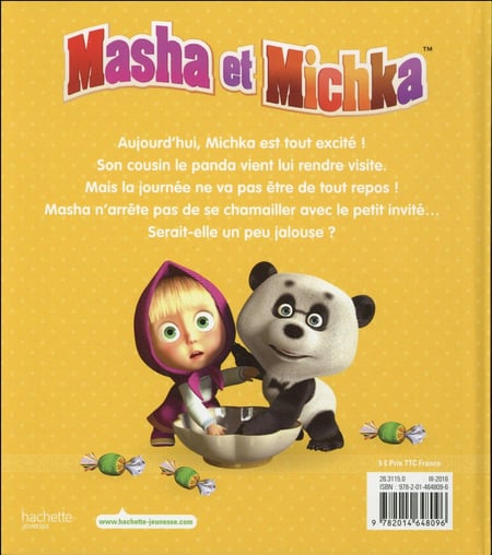 Masha et Michka - Les animaux - Album 0 - 3 ans