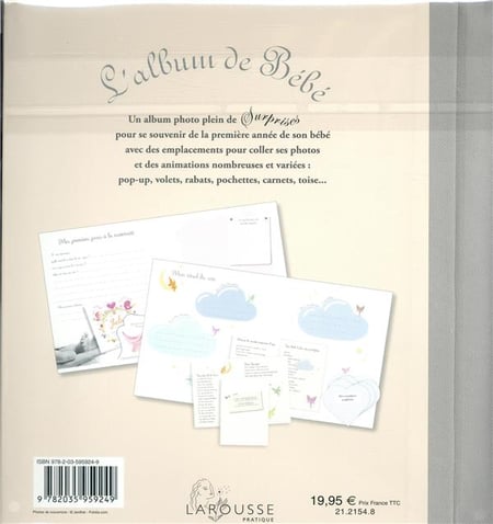 L'album bébé : Collectif - 2035959241 - Livre Maternité et Puériculture