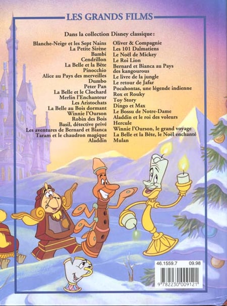 La Belle et la Bête : Disney monde enchante - Disney - Disney